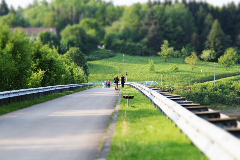 Blick über die Dhünntalsperre